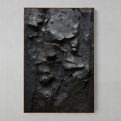 Quadro Decorativo Dark Wood Plaster - loja online