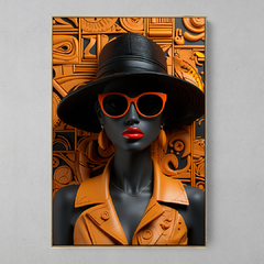 Quadro Decorativo Fashion Plastic 3D - loja online