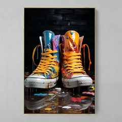 Quadro Decorativo All Star Limited Edition na internet