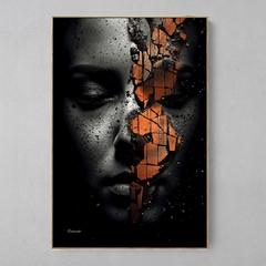 Quadro Broken Woman Abstract - Ellquadros 