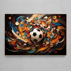 Quadro Decorativo Futebol Art na internet