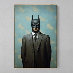 Quadro Decorativo Batman - René Magritte na internet