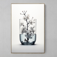 Quadro Decorativo Orquídea - Ellquadros 