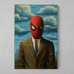 Quadro Homem Aranha - René_Magritte na internet