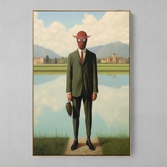 Homem Aranha - René Magritte l na internet