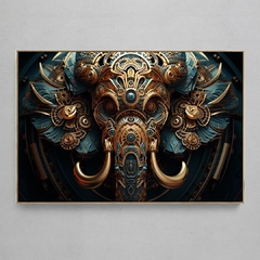 Quadro Decorativo Elefante Mecânico na internet