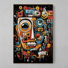 Quadro Decorativo Arte Urbana na internet