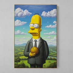 Homer Simpsons - René Magritte na internet