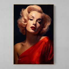 Quadro Marilyn Monroe Red na internet