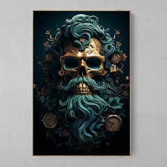 Quadro Style Skull - Ellquadros 