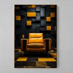 Yellow Chair - Ellquadros 