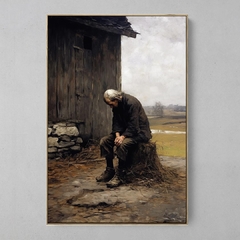 Old man - Andrew Wyeth na internet