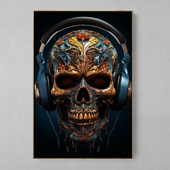 Quadro Music Skull na internet