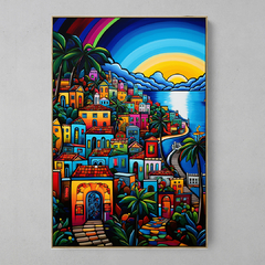 Quadro Decorativo Rio de Janeiro Solar Romero Britto na internet