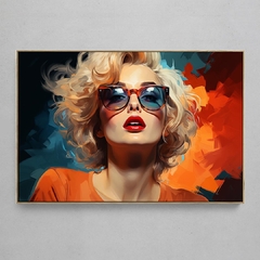 Quadro Decorativo Marilyn Monroe Pop Art na internet