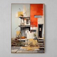 Casa inacabada - estilo Robert Rauschenberg - comprar online