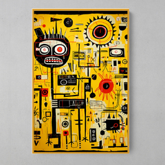 Quadro Decorativo Yellow Symbols - loja online