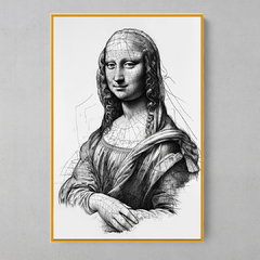 Quadro Decorativo Monalisa - loja online