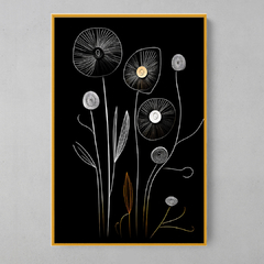 Imagem do Quadro Decorativo Flor de Linha