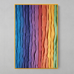 Quadro Decorativo Color Layer Plaster - loja online