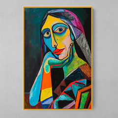 Quadro Decorativo Monalisa Picasso - loja online