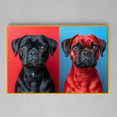 Quadro Decorativo Dogs - loja online