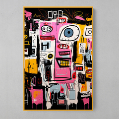 Quadro Decorativo Basquiat Art Expression - loja online