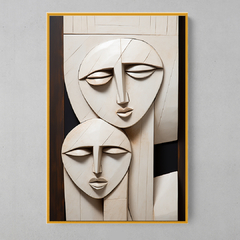 Quadro Decorativo Plaster Face - loja online