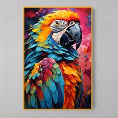 Quadro Decorativo Arara Bicuda - loja online