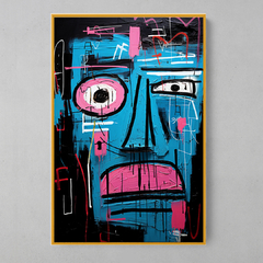 Quadro Decorativo Cara Basquiat - loja online