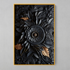 Quadro Decorativo Floral Symbol - loja online