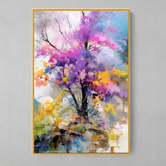 Quadro Decorativo Colorful Tree - loja online