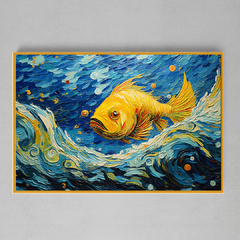 Quadro Decorativo Fish Van Gogh - loja online