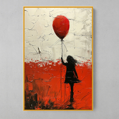 Quadro Decorativo Menina do Balão - loja online