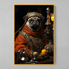 Imagem do Quadro Decorativo Pug Príncipe