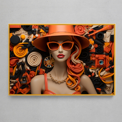 Quadro Decorativo Fashion Plastificado 