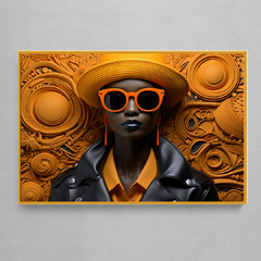 Quadro Decorativo Black Fashion Plastic - loja online