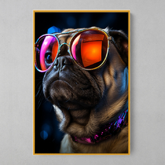 Imagem do Quadro Decorativo Pug Sunglass