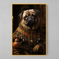 Imagem do Quadro Decorativo Pug Portrait