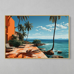 Imagem do Quadro Decorativo Verão Bahia