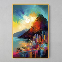 Quadro Decorativo Silhueta Rio de Janeiro