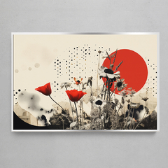 Imagem do Quadro Decorativo Red Ball Collage