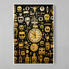 Imagem do Quadro Decorativo Symbols Blackyellow