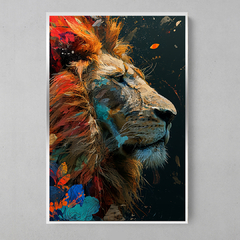 Imagem do Quadro Decorativo Lion Collor