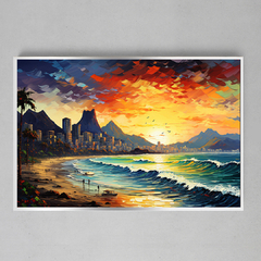 Imagem do Quadro Decorativo Rio de Janeiro Waves