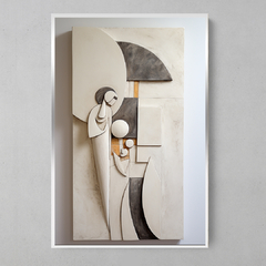 Imagem do Quadro Decorativo Abstract Plaster