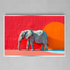 Imagem do Quadro Decorativo Elephant Art