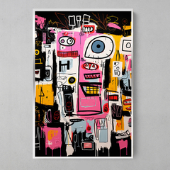 Imagem do Quadro Decorativo Basquiat Art Expression