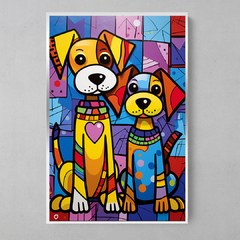 Imagem do Quadro Decorativo Dogs Romero iBritto