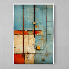 Imagem do Quadro Decorativo Rachaduras Abstratas